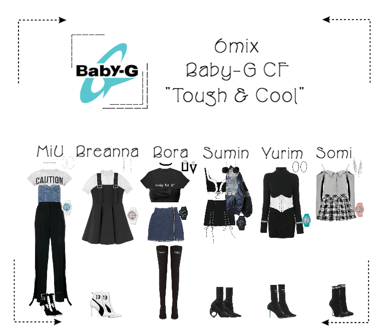 《6mix》Baby-G CF