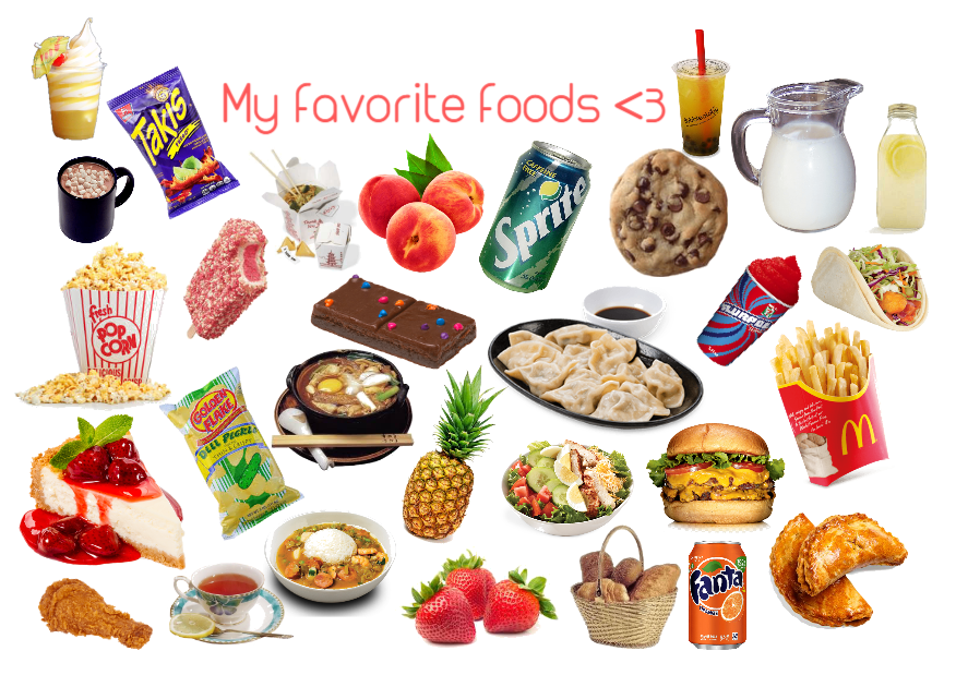 My favorite foods <3