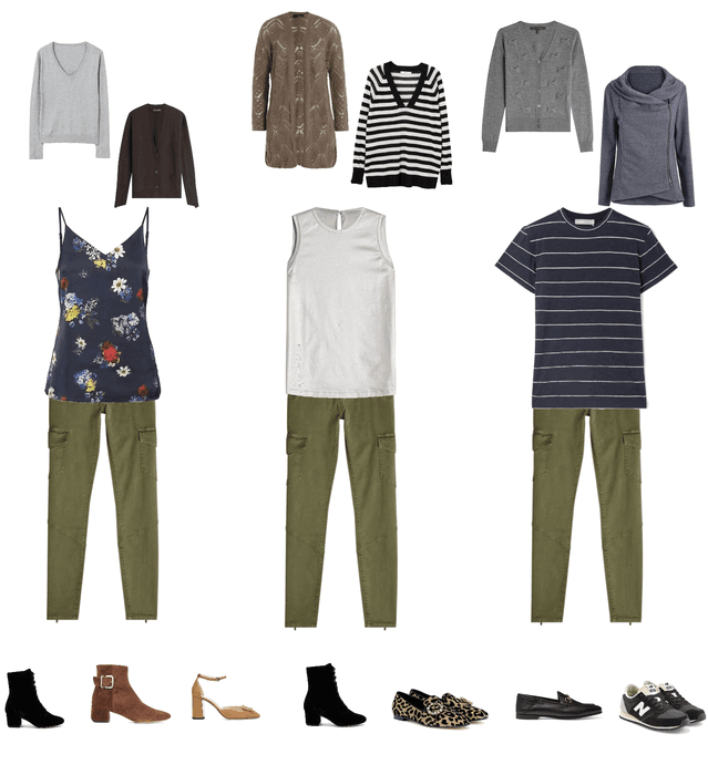 green pant outfit ideas