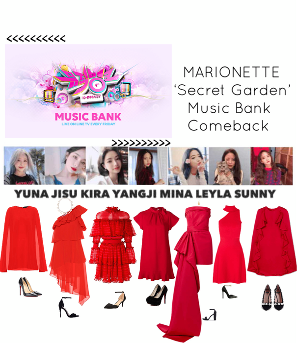 {MARIONETTE} Music Bank Comeback Stage ‘Secret Garden’