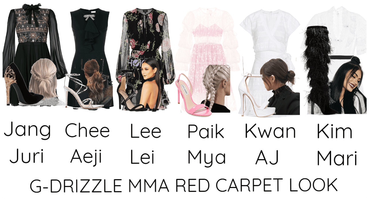 G-DRIZZLE MMA RED CARPET LOOK