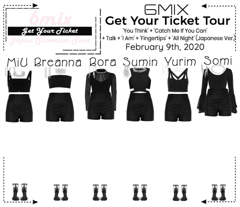 《6mix》Get Your Ticket Tour | Tokyo, Japan