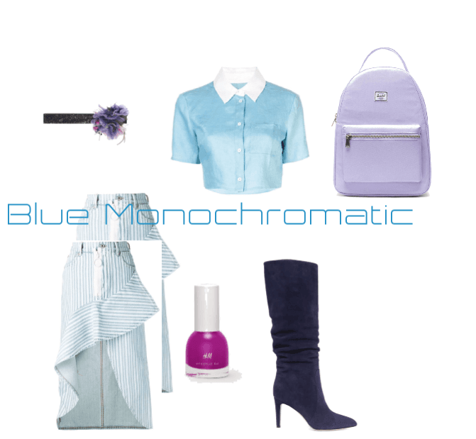 Blue Monochromatic
