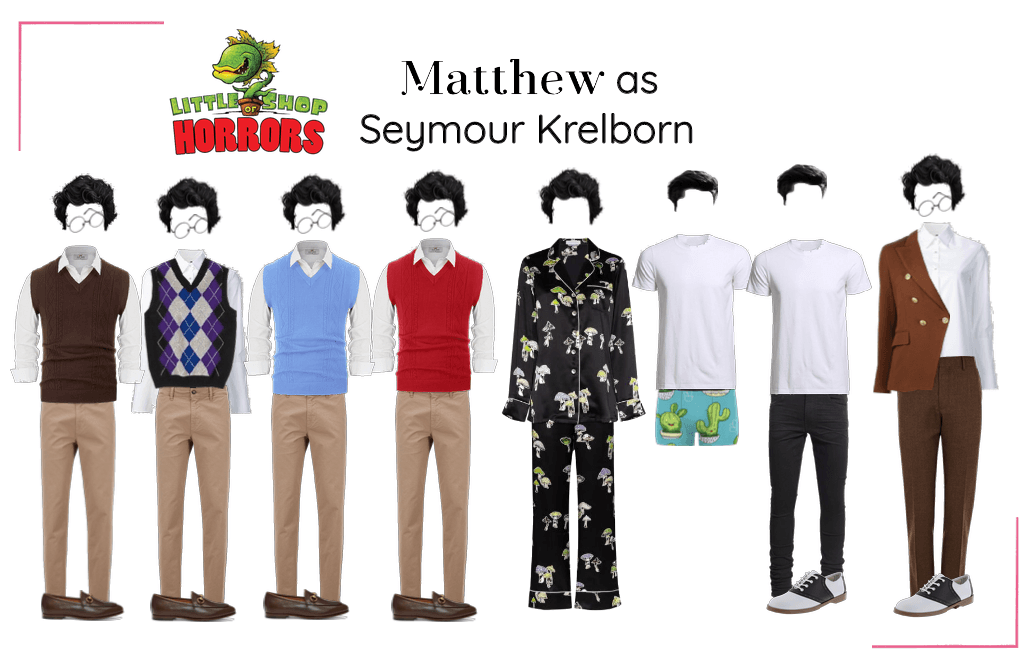 Matthew as Seymour Krelborn