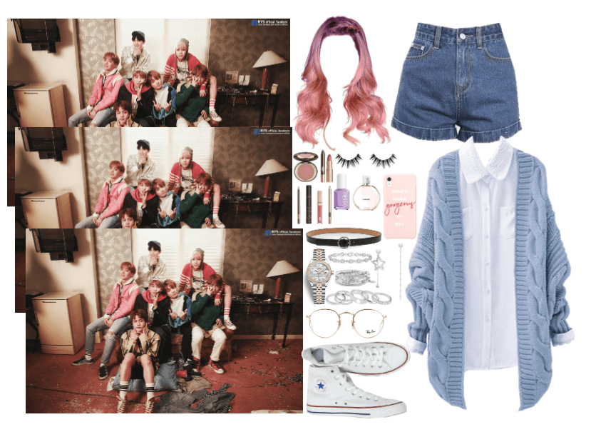 the 8th member: Spring Day outfit1