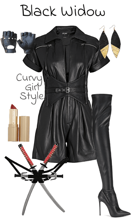 Book Girl: Fashion Meets Comics: Black Widow Inspired Workout Clothes