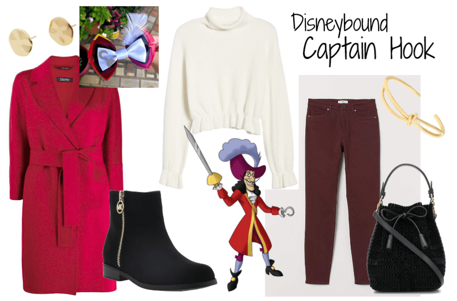 Captain Hook Disneybound