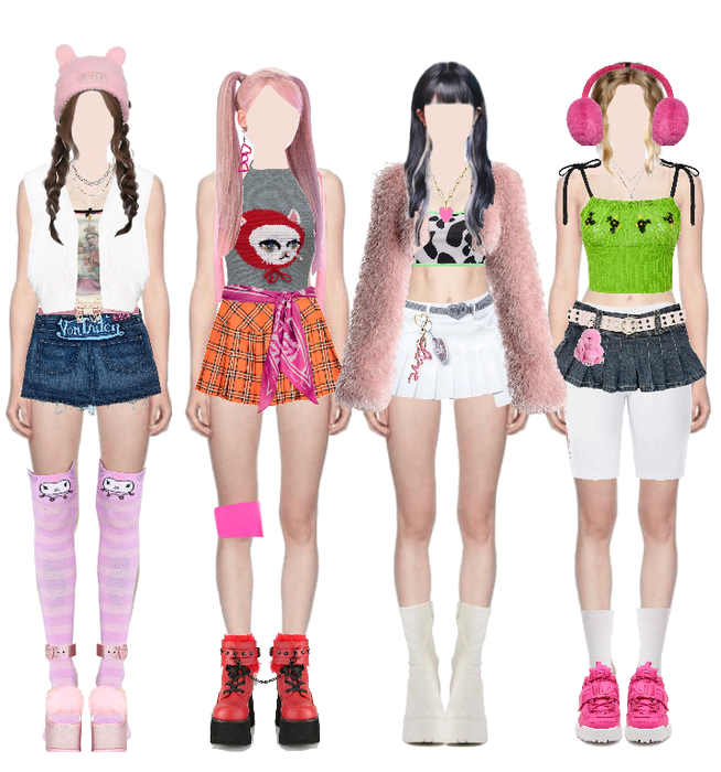 K-Pop Girl Group Outfits Outfit | ShopLook
