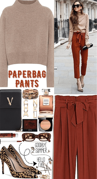 Summer to Fall: Paperbag Pants