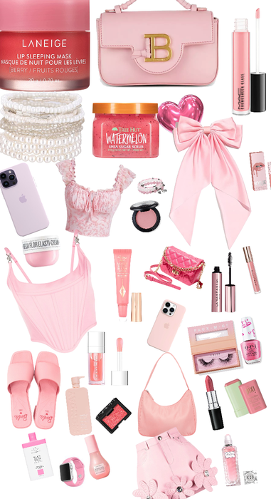 pink items 💕💕💕💕🎀🎀
