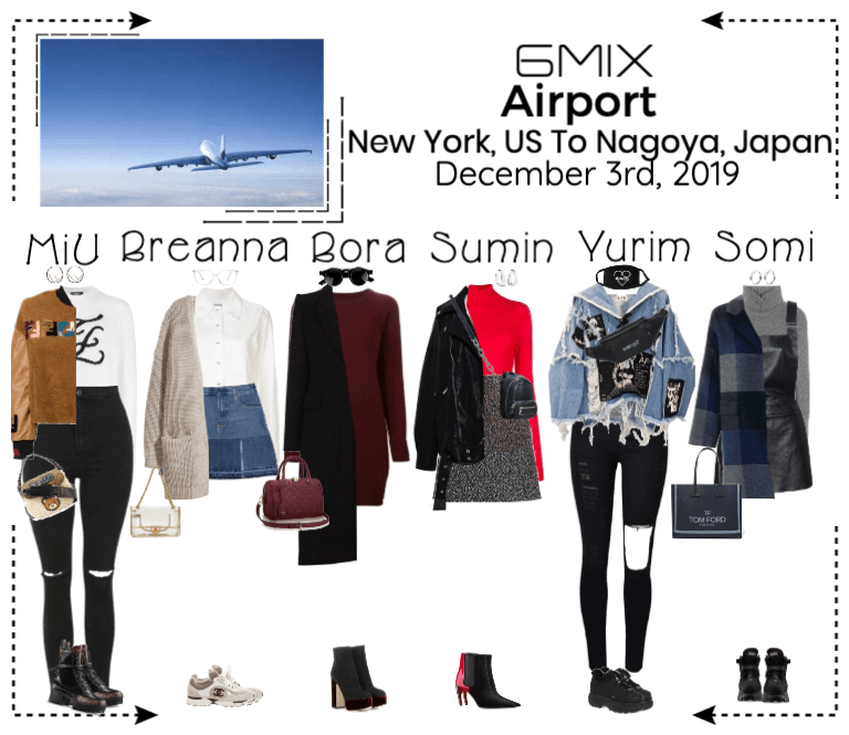 《6mix》Airport | New York, US To Nagoya, Japan