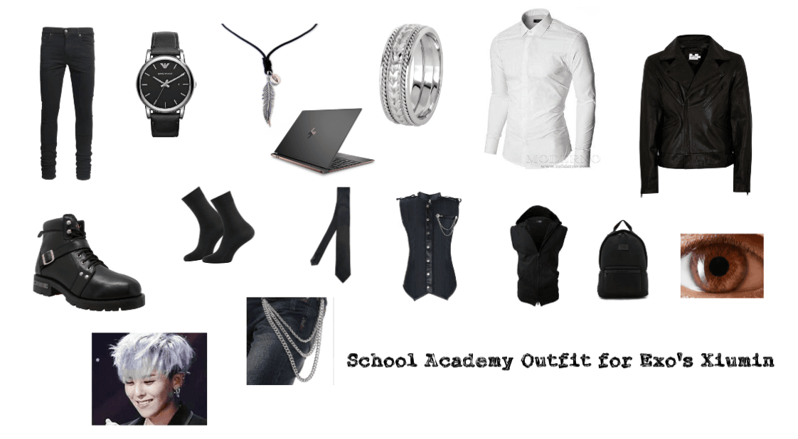 School Academy Outfit for Exo's Xiumin