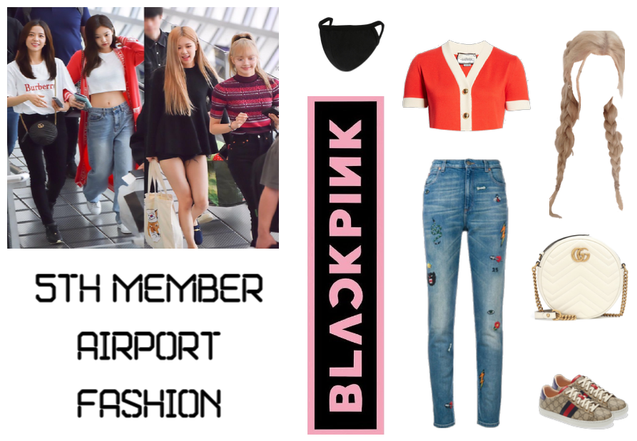 BlackPink 5th member Airport Fashion