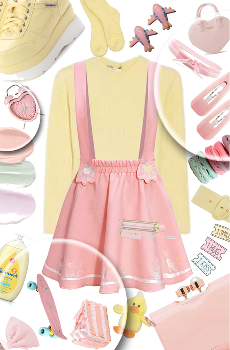 Pastel Yellow and Pink💛💗