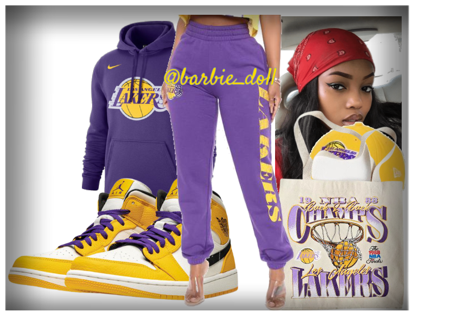 Capricorn Lakers outfit
