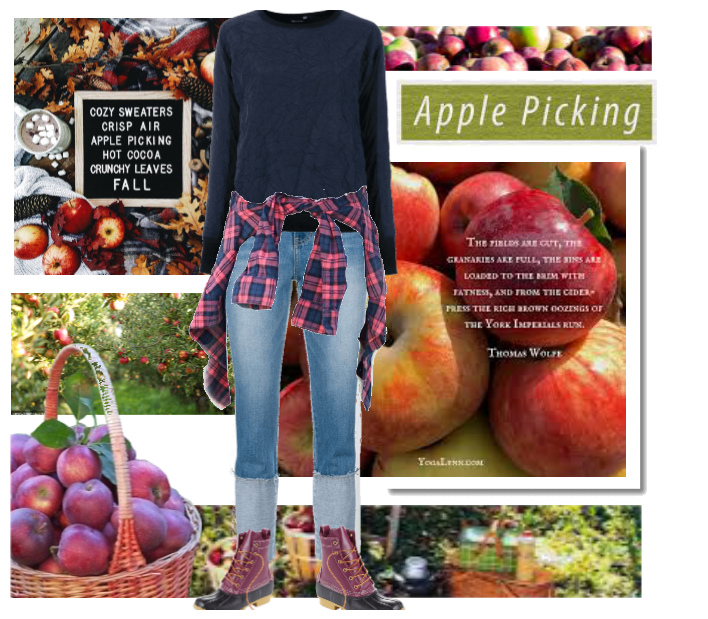 Pink Passion for Apple Picking