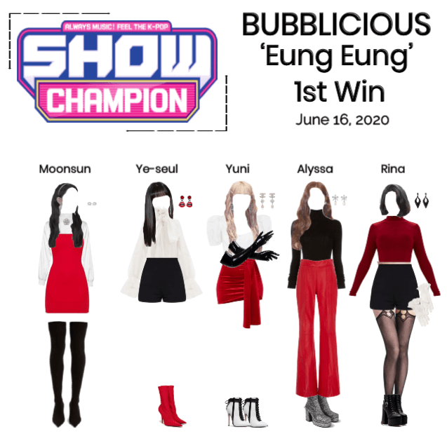BUBBLICIOUS (신기한) “Eung Eung” 1st Win