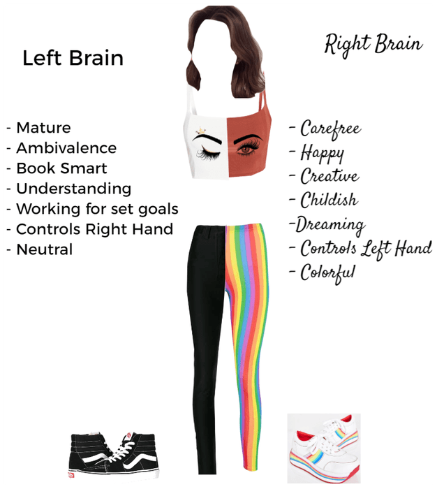 Left/Right Brain Outfit