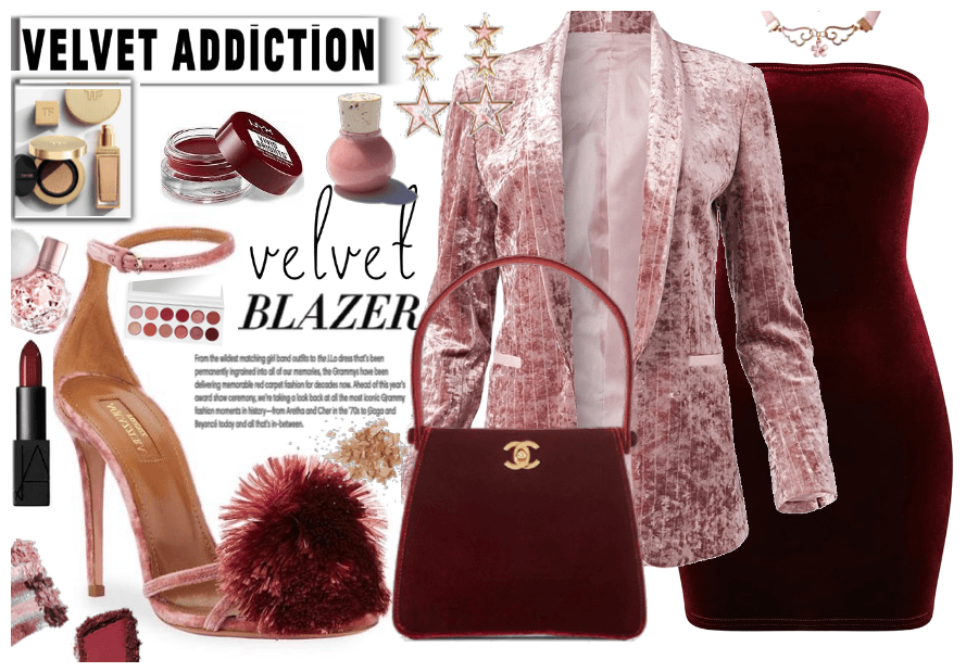 Velvet blazer