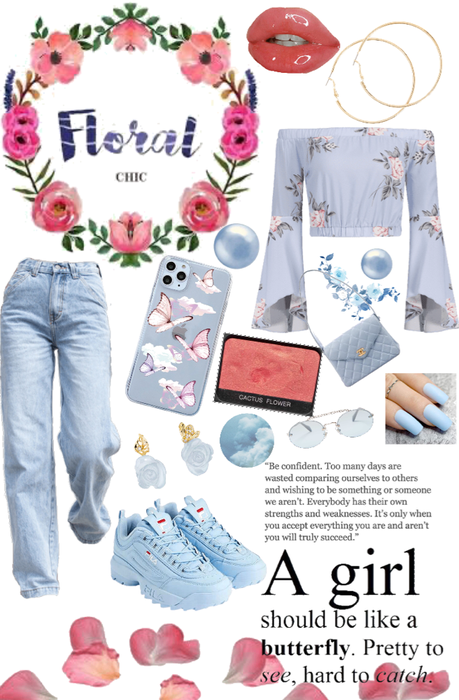 Floral Chic outfit