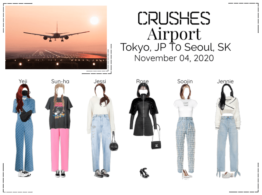 Crushes (호감) Airport Tokyo, JP To Seoul, SK