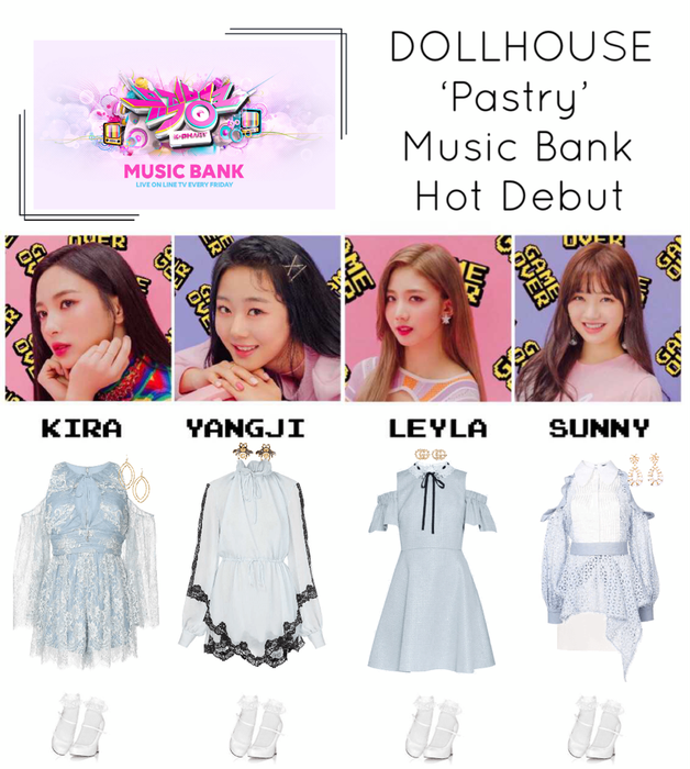 {DOLLHOUSE} Music Bank ‘Pastry’ Hot Debut Stage