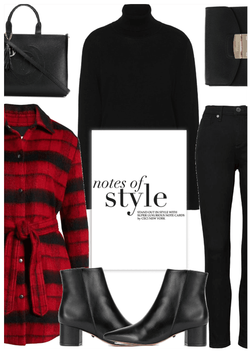 Get The Look: Red Plaid Coat