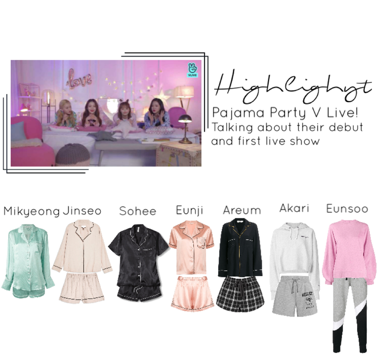 First V Live - Pajama Party!