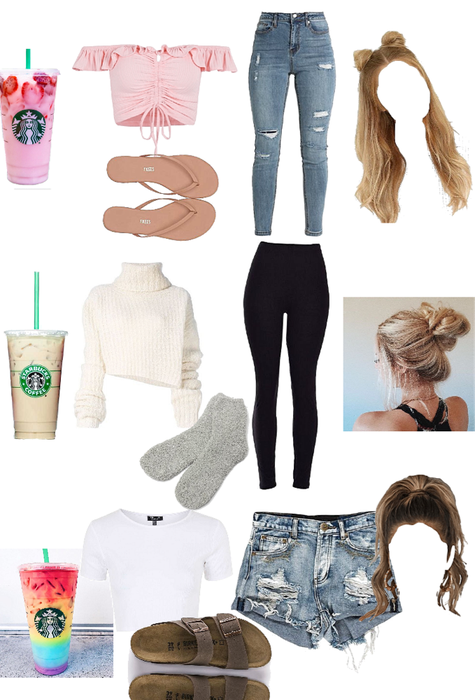 Starbucks inspired outfits