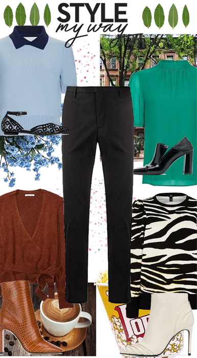 My go-to style pick : black dress pants