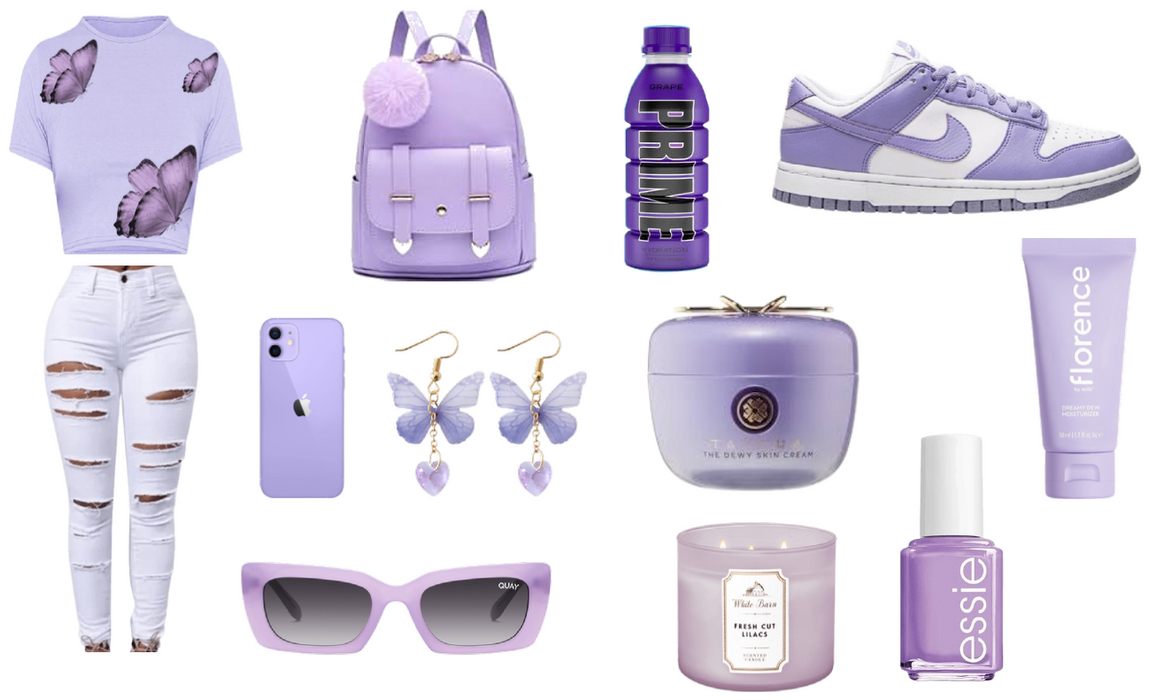 purple look