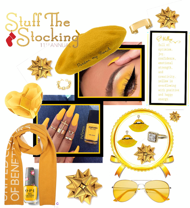 Stuff Your Stocking With Yellow!