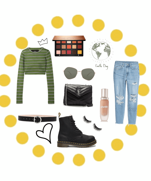 artsy/vintage casual everyday outfit