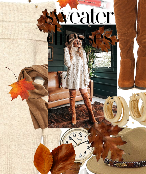 the sweater dress \ FALL FAVORITE new challenge