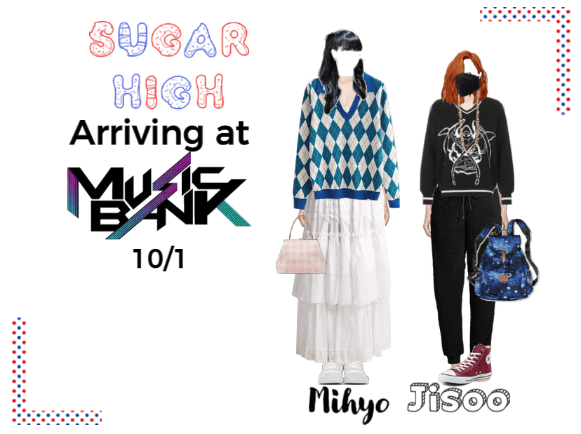 Sugar High Arriving at Music Bank 10/1