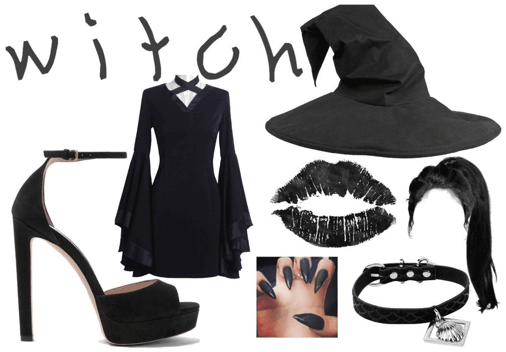 Last minute Witch costume