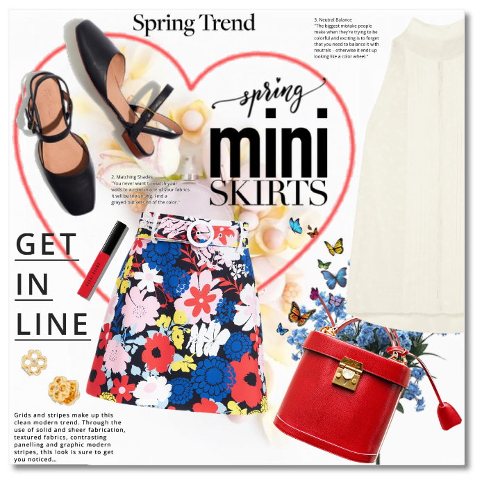 Spring Trend: The Floral Mini Skirt