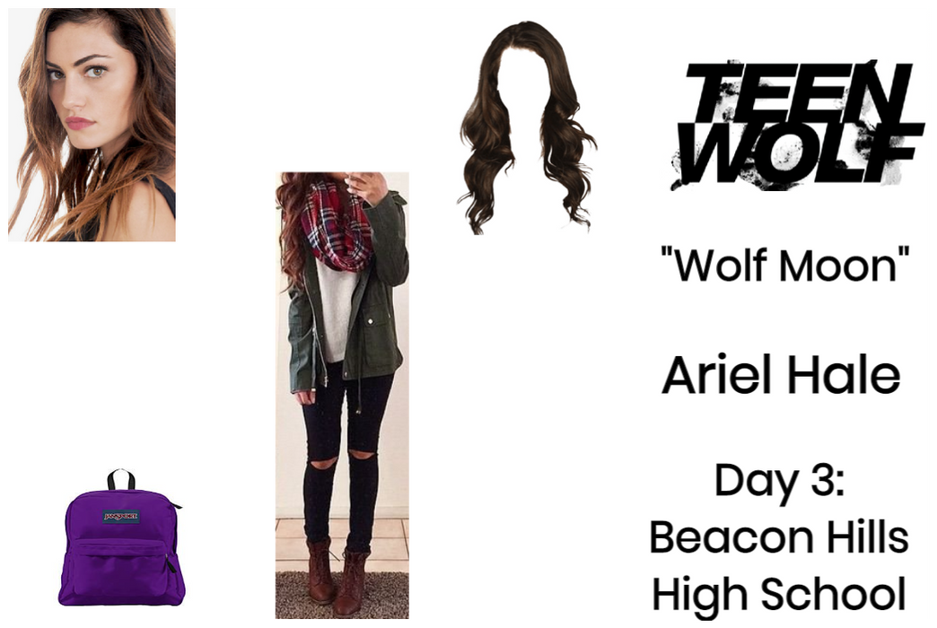 Ariel Hale: "Wolf Moon" (Day 3) (Teen Wolf)