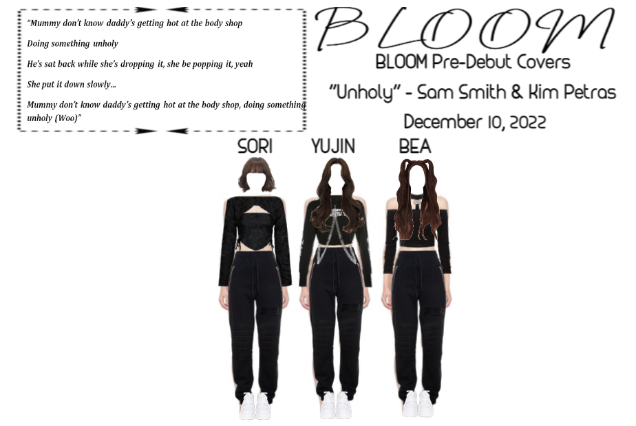 BLOOM(꽃) “Unholy” Sam Smith & Kim Petras Dance Line Cover