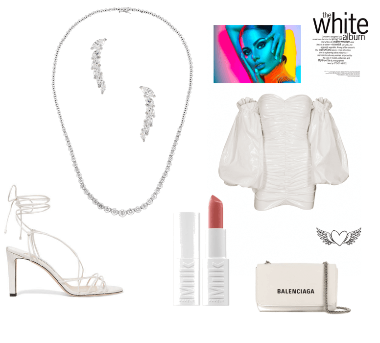 elegant in white