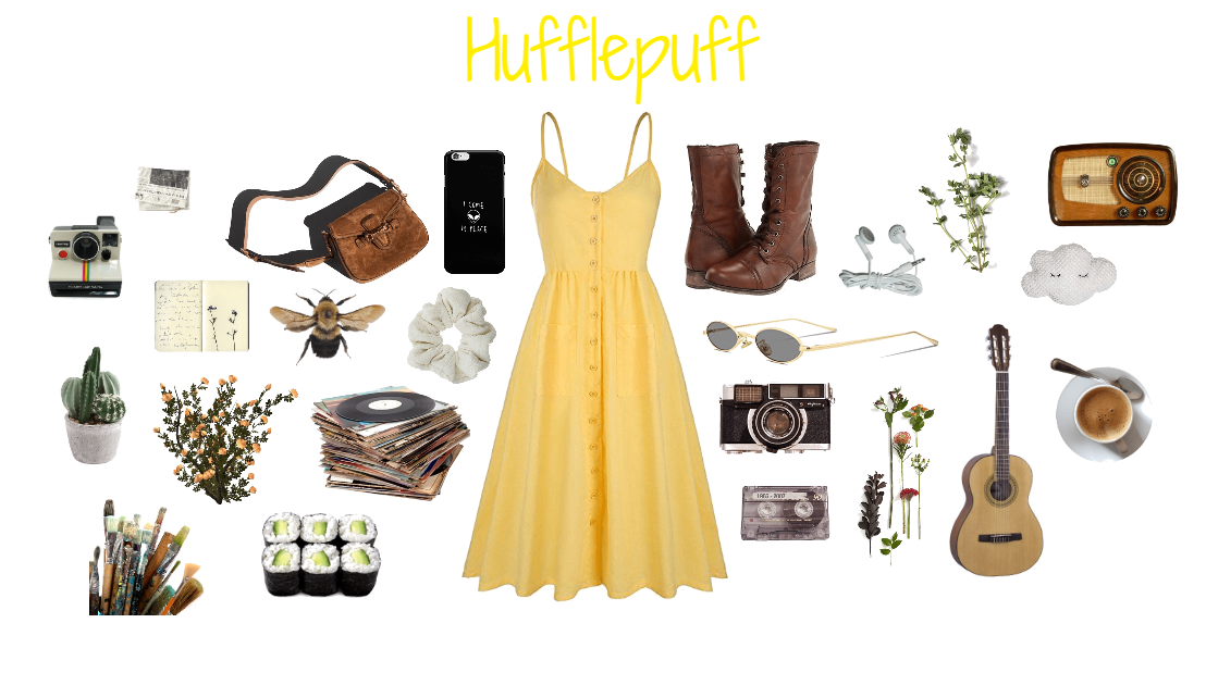 Hufflepuff Outfit/aesthetic