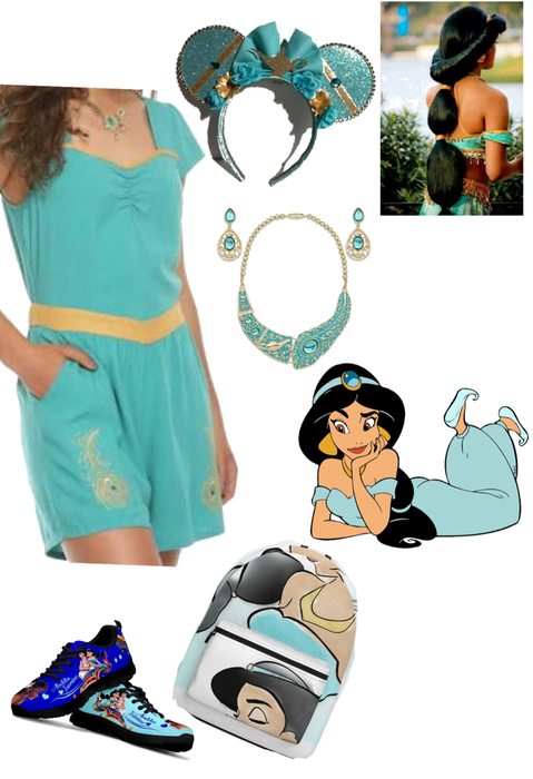 Disney bound Jasmine