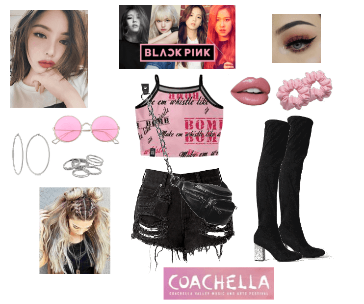Blackpink Coachella Inspired Outfit