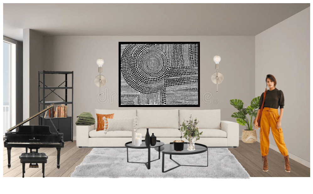 Stylish home livingroom