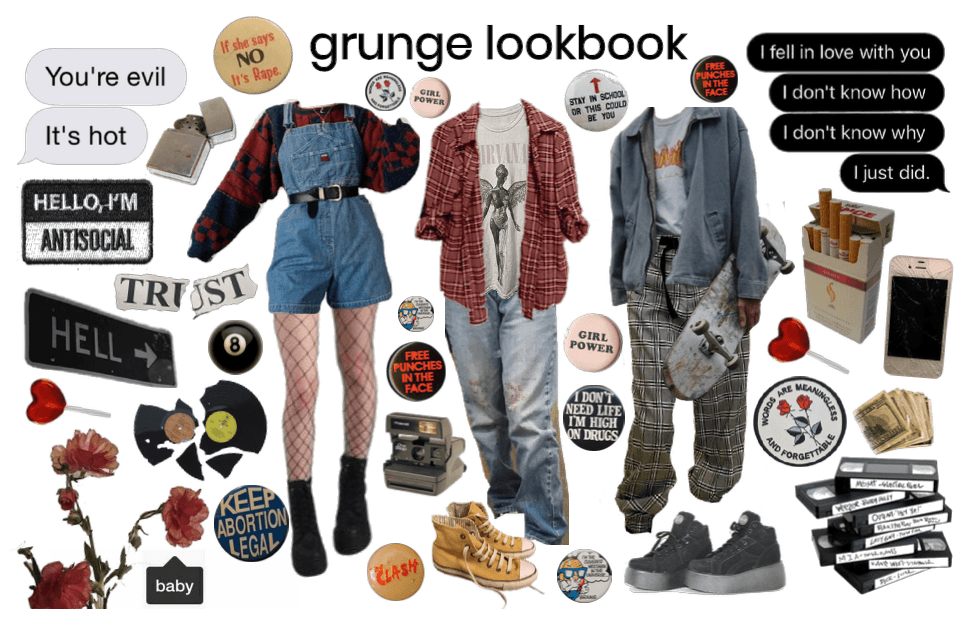 grunge lookbook :)