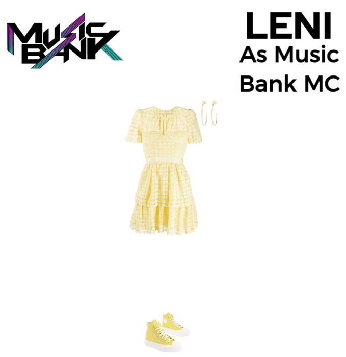 LENI As Music Bank MC