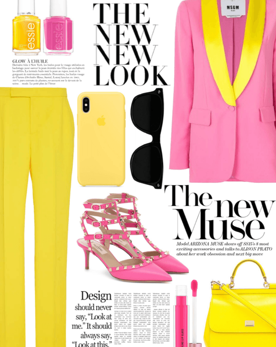 Color Combos - Pink & Yellow 2021