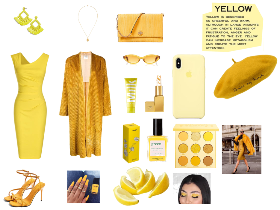 Yellow outfit