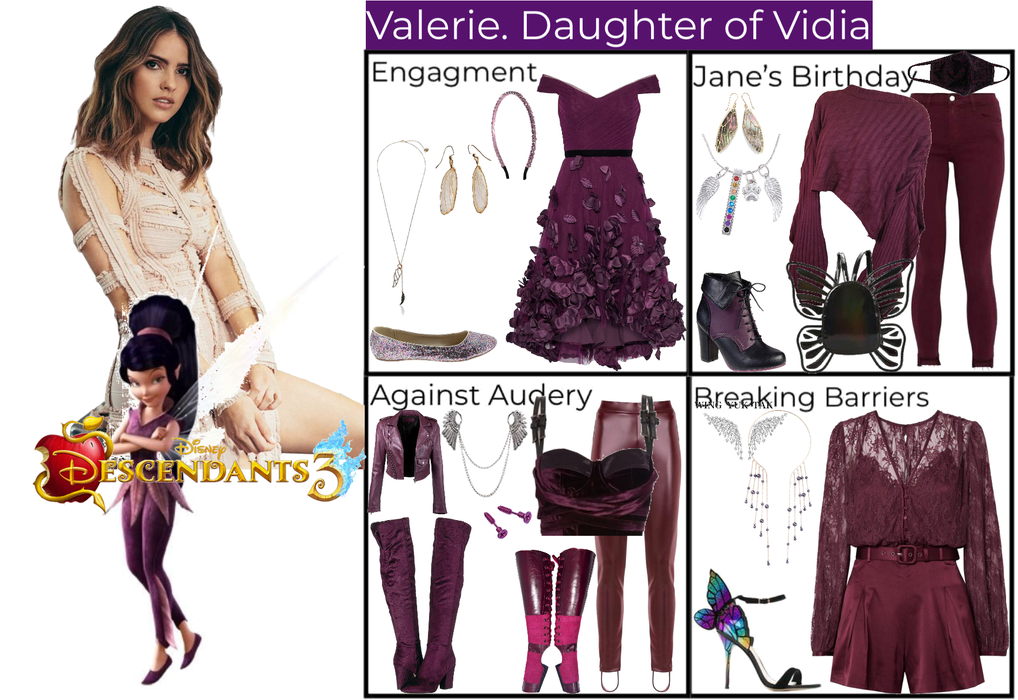 Valerie. Daughter of Vidia. Descendants 3