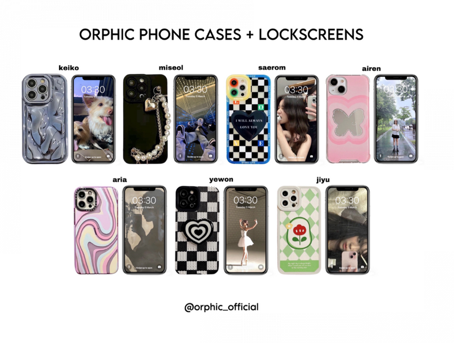 ORPHIC (오르픽) Phones + Lock Screens